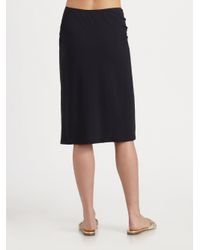 Gottex | Black Beach Goddess Pull-on Skirt/dress | Lyst