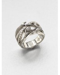 Stephen Webster | Metallic Diamond and Sterling Silver Ring | Lyst