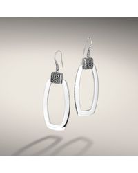 John Hardy | Metallic Link Drop Earrings | Lyst