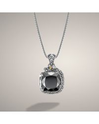 John Hardy | Black Square Enhancer | Lyst