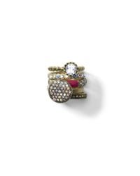 Club Monaco | Multicolor Cerise Stacking Ring | Lyst
