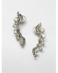 Ca&Lou | Metallic Wave Earrings | Lyst
