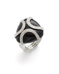 Di Modolo | Black Spirit Onyx Diamond Ring | Lyst