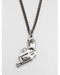 King Baby Studio | Metallic Revolver Pendant Necklace | Lyst