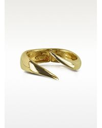 Giuseppe Zanotti - Metallic Brass Cuff Bracelet - Lyst