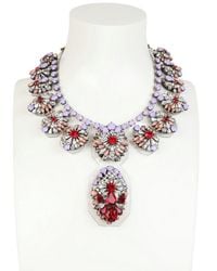 Shourouk | Purple Siam Necklace | Lyst