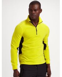 RLX Ralph Lauren | Yellow Microfleece Half-zip Pullover for Men | Lyst