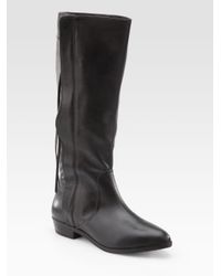 Rebecca Minkoff | Black Mab Leather Tassel Boots | Lyst