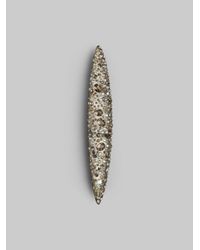 Alexis Bittar | Metallic Champagne Dust Crystal Elongated Marquis Pin | Lyst