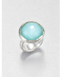 Ippolita | Metallic Clear Quartz Mother-Of-Pearl Ring | Lyst