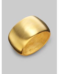 Kenneth Jay Lane | Metallic Satin Finish Bracelet | Lyst