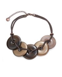 Pono | Black Magic Disk Choker | Lyst