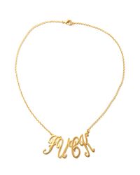 Tom Binns | Metallic Uber Urban Fuck Necklace | Lyst