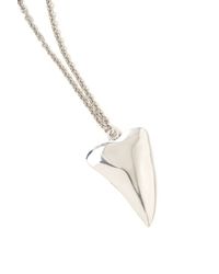 Tom Binns | Metallic Last Laugh Large Shark Necklace | Lyst