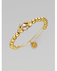 ALEX AND ANI | Metallic Expandable Wire Bracelet | Lyst