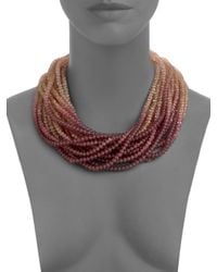 Pono | Purple Caviar Necklace | Lyst