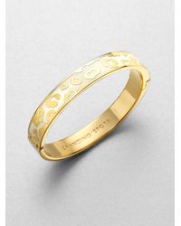 kate spade new york | Metallic Changing Spots Bangle Bracelet | Lyst
