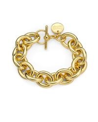 1AR By Unoaerre | Metallic Oval Link Bracelet | Lyst