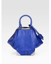 Alexander Wang | Blue Marina Top Handle Bag | Lyst