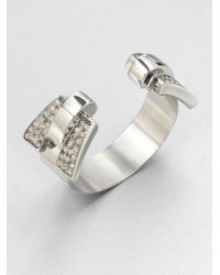 Ca&Lou | Metallic Tilda Swarovski Crystal Cuff | Lyst