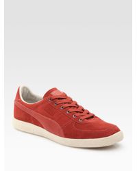 PUMA | Gray Dallas Luxe Sneakers for Men | Lyst