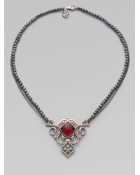 Stephen Webster | Metallic Diamond & Rose-Gold Lady Stardust Necklace | Lyst