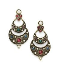 Ben-Amun | Multicolor Byzantine Chandelier Earrings | Lyst