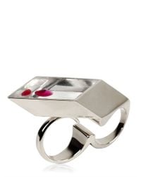 Delfina Delettrez | Metallic Infinity Ring | Lyst
