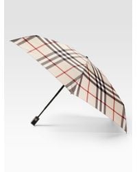 Burberry | Multicolor Automatic Check Umbrella | Lyst
