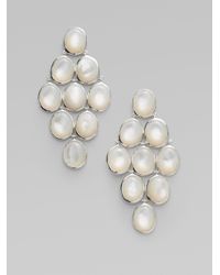 Ippolita | Metallic Motherofpearl Sterling Silver Cascade Earrings | Lyst