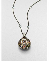 M.c.l Matthew Campbell Laurenza | Multicolor Sapphire and Sterling Silver Necklace | Lyst
