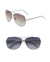 Dior Homme | Black Metal Aviator Sunglasses for Men | Lyst