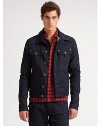 True Religion | Black Midnight Denim Jacket for Men | Lyst