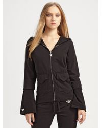 Twisted Heart | Black Lovealicious Rhinestone Hoodie | Lyst