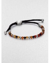 John Hardy | Multicolor Beaded Cord Bracelet | Lyst