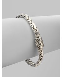 John Hardy | Metallic Sterling Silver Bracelet | Lyst