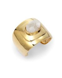 Kara Ross | Metallic Druzy Metal Cuff | Lyst