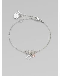 Dior | Gray Vintage Ribbon Bracelet | Lyst