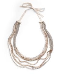 Elie Tahari | Metallic Elyse Necklace | Lyst
