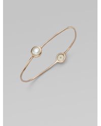 Ippolita | Metallic White Freshwater Pearl Rose Bracelet | Lyst