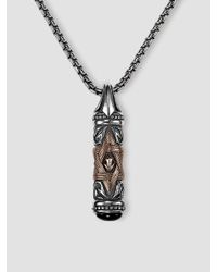 Scott Kay | Metallic Unkaged Star Of David Necklace for Men | Lyst