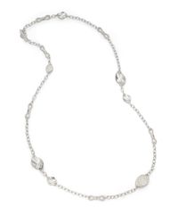 Slane | Metallic Buddha Station Necklace | Lyst