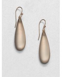 Alexis Bittar | Gray Long Lucite Raindrop Earrings | Lyst