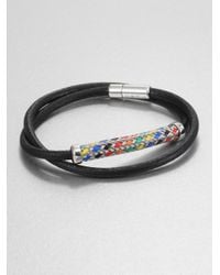 Tateossian | Multicolor Silver Pop Kaleidoscope Bracelet | Lyst