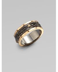 Stephen Webster | Metallic Goldplated Sterling Silver Spinner Ring | Lyst