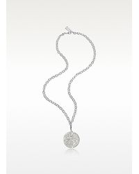 Swarovski | Metallic Shooting Star Silverplated Pendant Necklace | Lyst