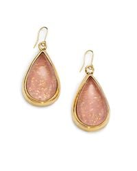 Kara Ross | Pink Ayer Snake Resin Teardrop Earrings | Lyst