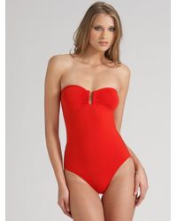 Eres | Red Cassiopee One-piece Swimsuit | Lyst