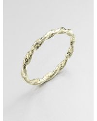 Ippolita | Metallic 18k Yellow Gold Twisted Bracelet | Lyst