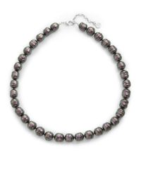Majorica | Metallic 12mm Tahitian Baroque Pearl Necklace | Lyst
